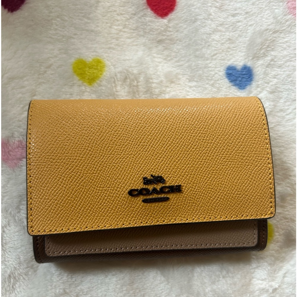 Coach Medium Flap Wallet in Colorblock
